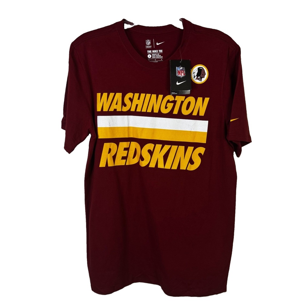 Washington Redskins (Commanders) & Nike T-Shirt Men's L Team Colors NEW